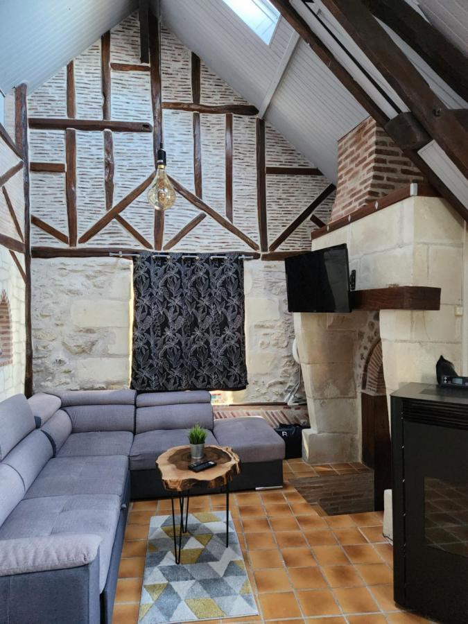 Gite De Charme Proche Loire A Velo Avec Jacuzzi Privatif Savonnières Buitenkant foto